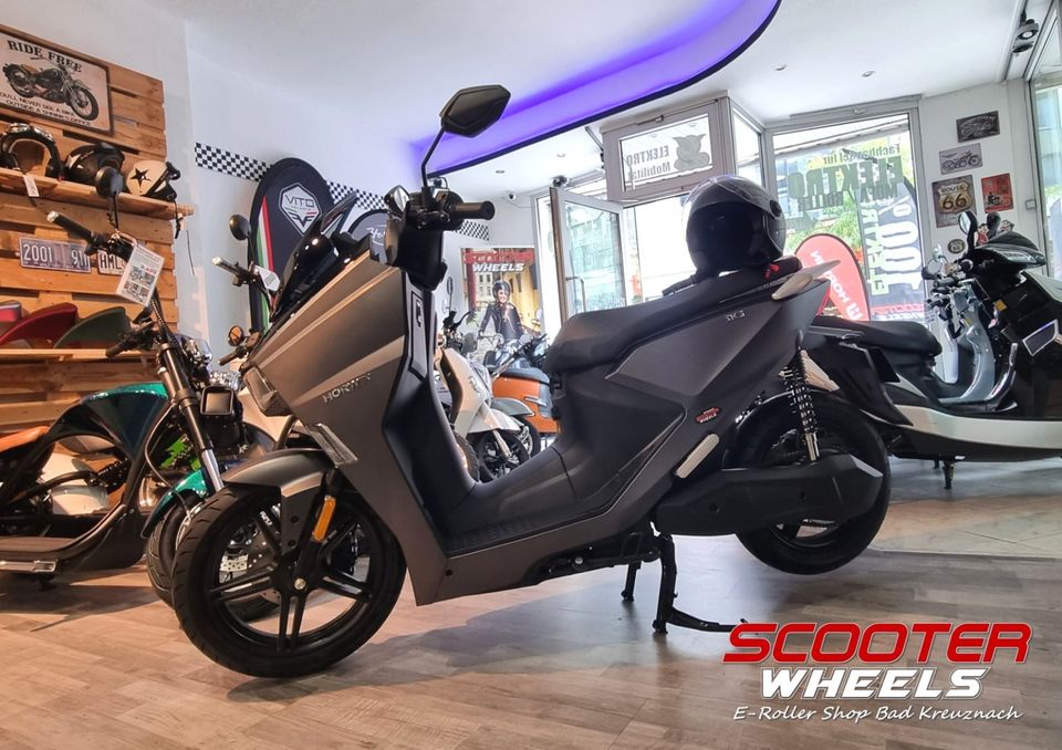 ⚡Horwin SK3 ⚡ Elektromotorrad  6,3KW/90km/h L3e A1/B196 E-Roller in Bad Kreuznach