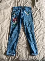 Mom Jeans Blumen Stickerei Nordrhein-Westfalen - Kleve Vorschau