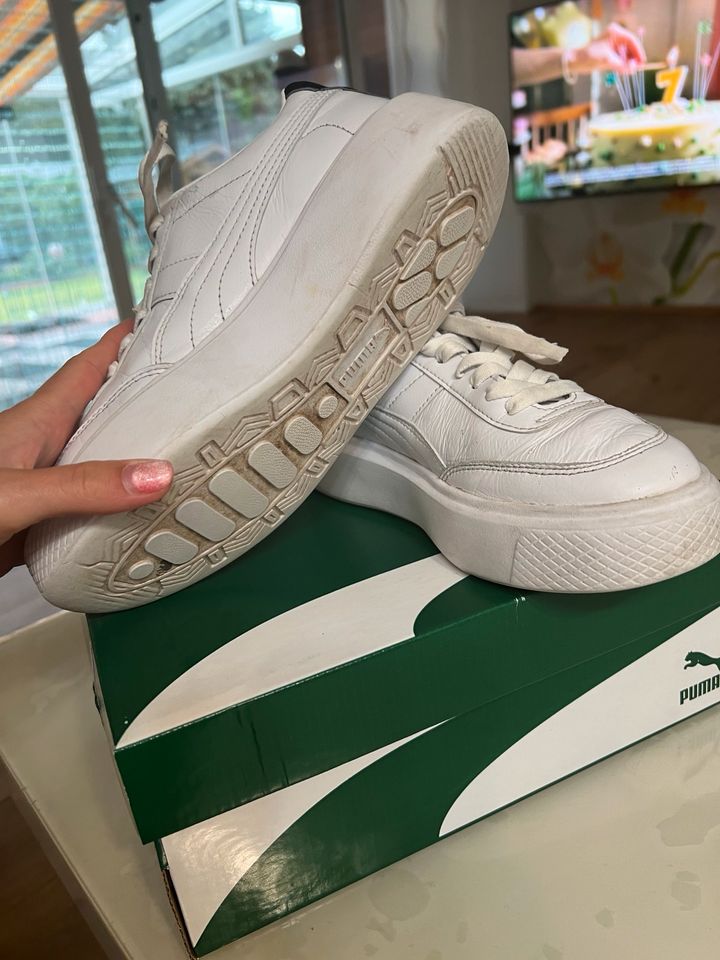 PUMA ECHTLEDER Mädchen Damen Schuhe Gr37 UVP99€ Sneaker in Köln