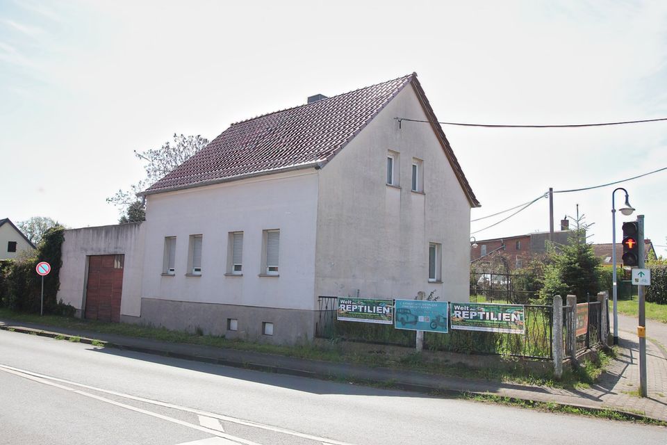 Renovierungsbedürftiges Haus mit Charme mit großem Grundstück in Zwethau in Beilrode