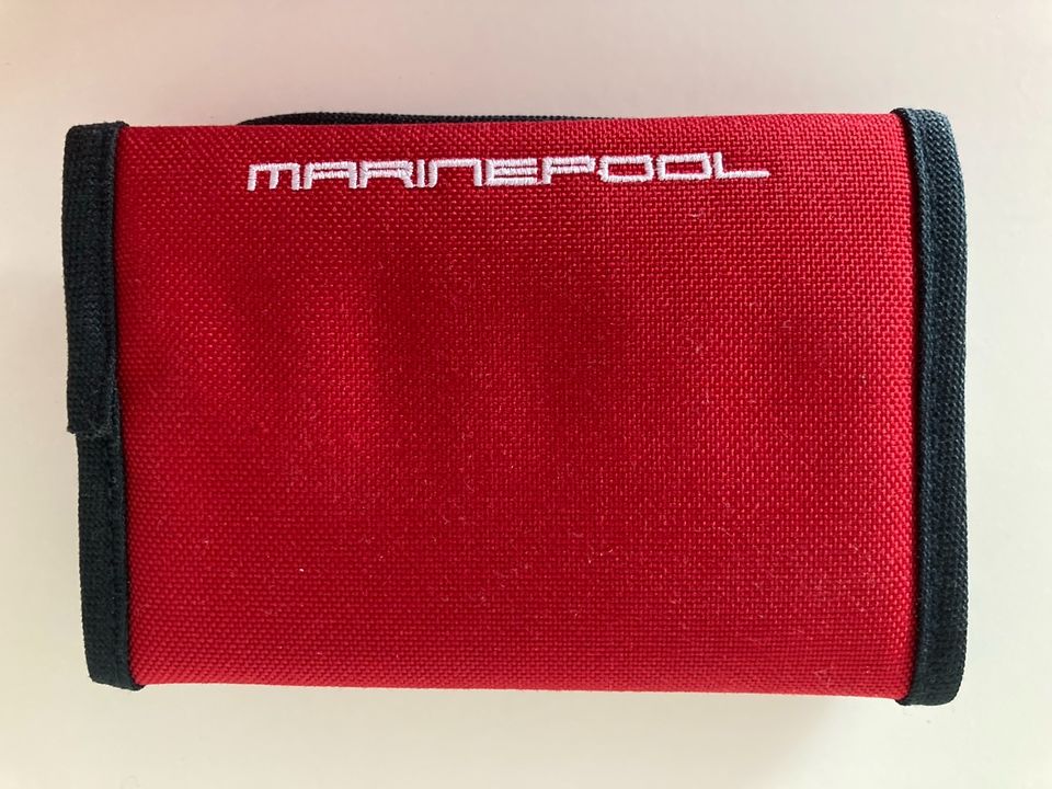 NEU Marinepool Brieftasche Portemonaie Outdoor Segeln rot schwarz in Bremen