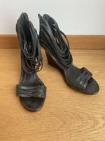 BOSS Orange Sandalen, schwarz, Leder, Größe 39,5 Köln - Junkersdorf Vorschau