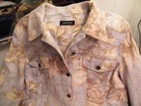 Apanage--Jeansjacke im Floralprint--Gr. 40 Saarland - Wadern Vorschau