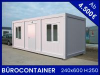 Baucontainer | Wohncontainer | Container | Bürocontainer | Lagercontainer | Gartencontainer | Containerhaus | TEILWEISE SOFORT VERFÜGBAR 240x600 Bayern - Ingolstadt Vorschau