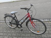 Damen Fahrrad 28 Zoll City Bike rot schwarz Bayern - Bobingen Vorschau