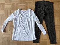 Leggins Größe L und Oberteil weiß  Größe 44/46 Wandsbek - Hamburg Rahlstedt Vorschau