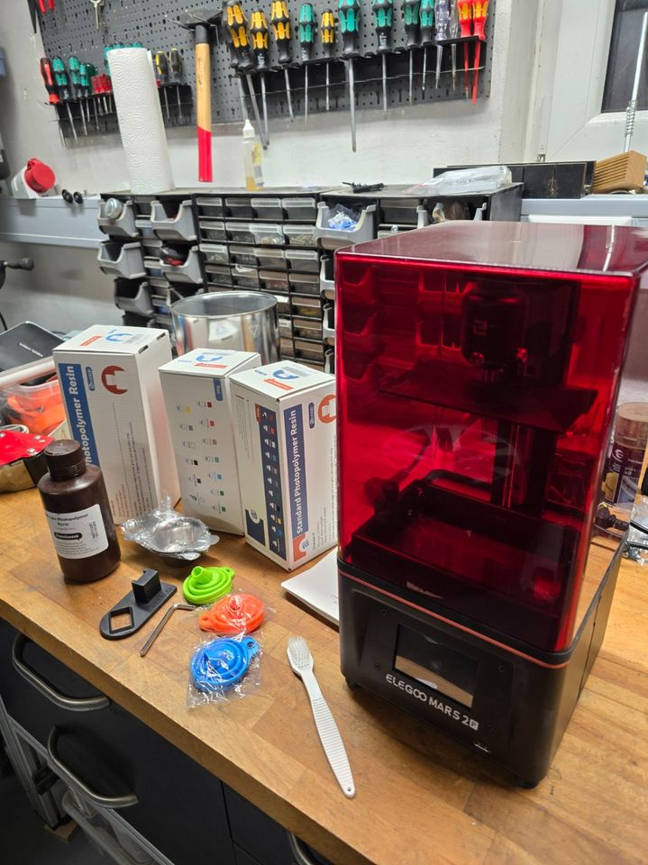 Elegoo Mars 2 Pro   3D-Drucker Komplett Paket Rundum-Sorglos in Weil der Stadt