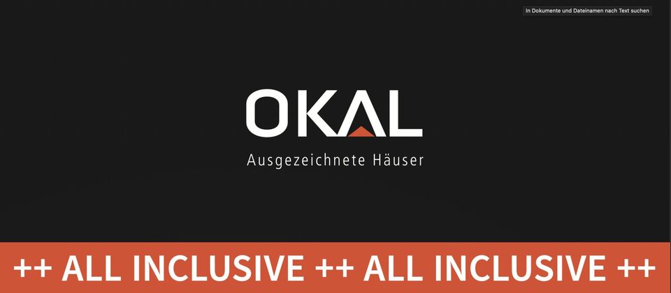 PURE LEBENSQUALITÄT MIT OKAL - EIN HAUS - VIELE OPTIONEN! in Schönefeld