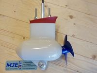 AQUAMOT 1,6 kW POD / FLANSCHMOTOR  mit 1280 Wh Akku im Set Hessen - Waldeck Vorschau