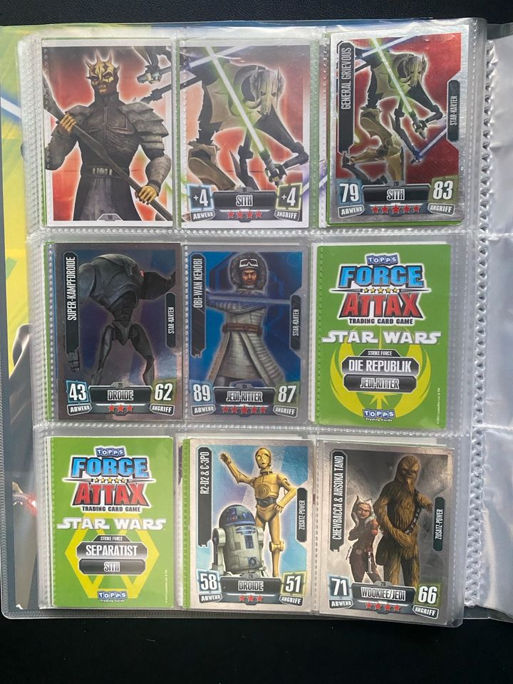 Star Wars Force Attax Series 2 in Langenwetzendorf