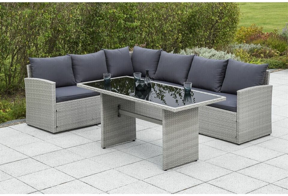 Lounge-Set Lanzarote Eck-Bank Gartenmöbel Tisch UVP 1079,- NEU ab in Kassel