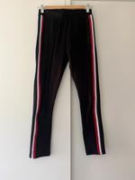 H&M HundM Leggings Hose Schwarz Streifen Bein Größe 34 xs Hessen - Fuldatal Vorschau