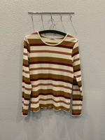 Pimkie Shirt Streifen Langarm braun/rot Damen M Dortmund - Innenstadt-West Vorschau
