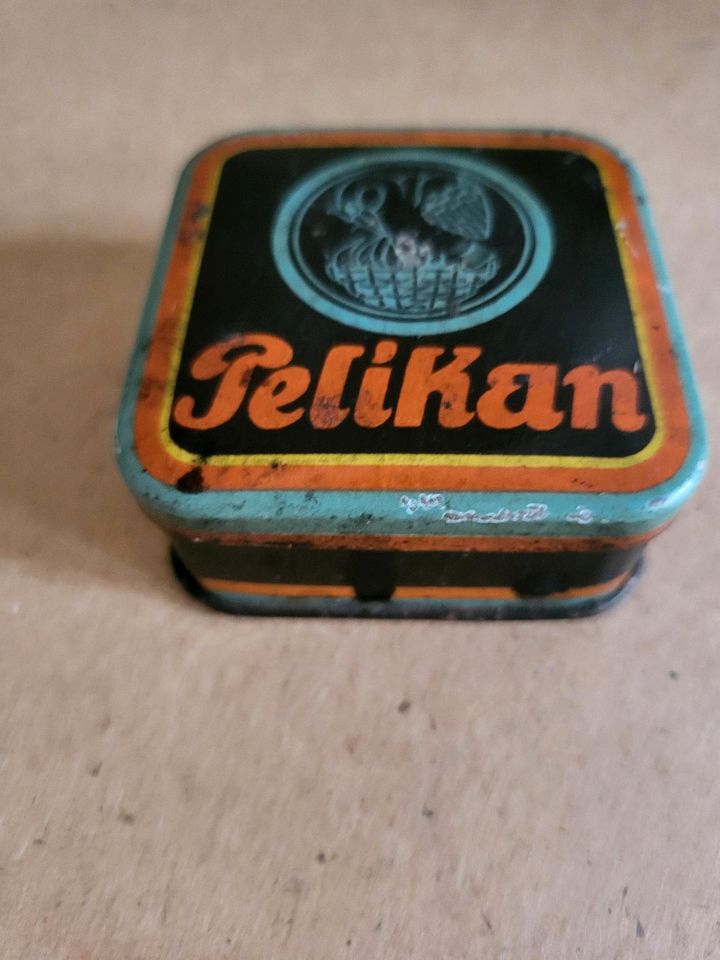 Vintage Pelikan Blechdose antik in Geislingen an der Steige