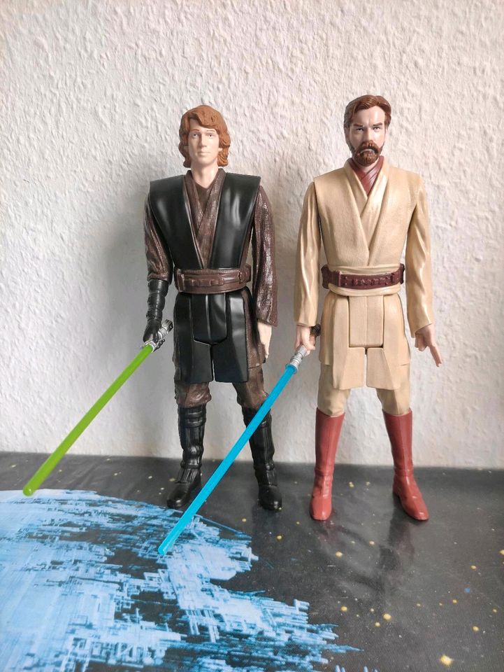 Star Wars Hasbro Action Figur Obi-Wan Kenobi & Anakin Skywalker in Porta Westfalica