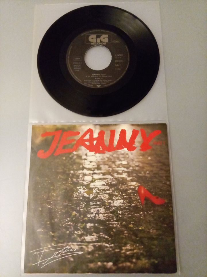 Falco Single – Jeanny (Part 1) – aus Deutschland von 1985 in Köln