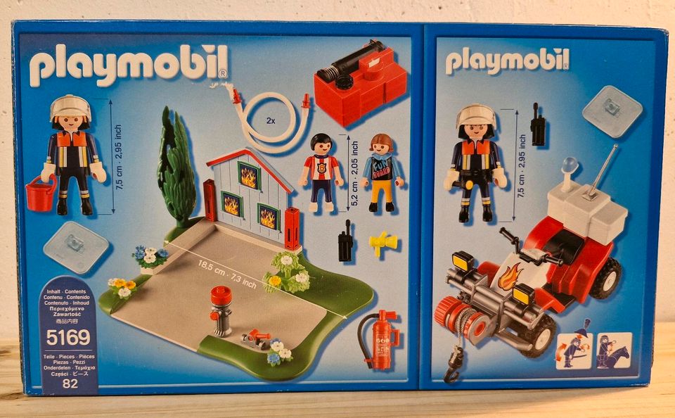 Playmobil City Action Feuerwehr Jubiläumsedition Qoad 5169 in Münster