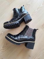 Stiefelette „Rieker“, Gr. 38, Lackleder, hochwertig Sachsen - Plauen Vorschau
