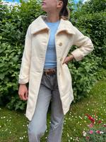 Max Mara eleganter Mantel Wollmantel Jacke Weiß Creme Gr S Nordrhein-Westfalen - Sankt Augustin Vorschau