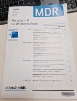 MDR 4 | 2024 Zeitschrift Jura Examen Zivilrecht Referendariat Niedersachsen - Osnabrück Vorschau