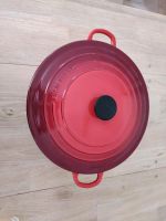 Le Creuset Kirschrot Gusseiserner Topf 30cm Bayern - Riedenburg Vorschau