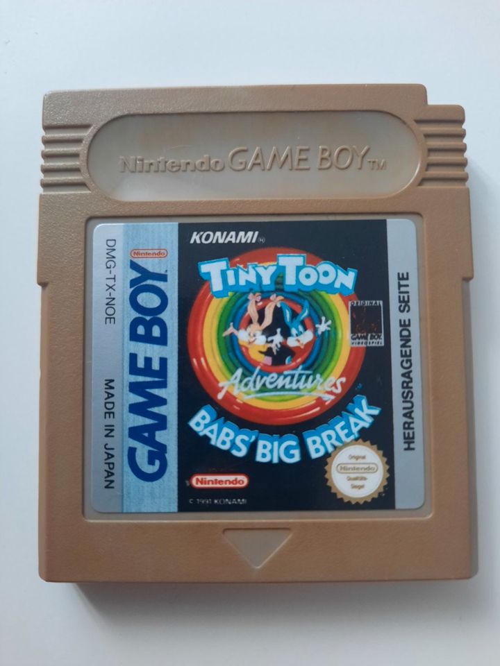 Tiny Toon Adventures - Babs' Big Break - Nintendo Game Boy Color in Worms