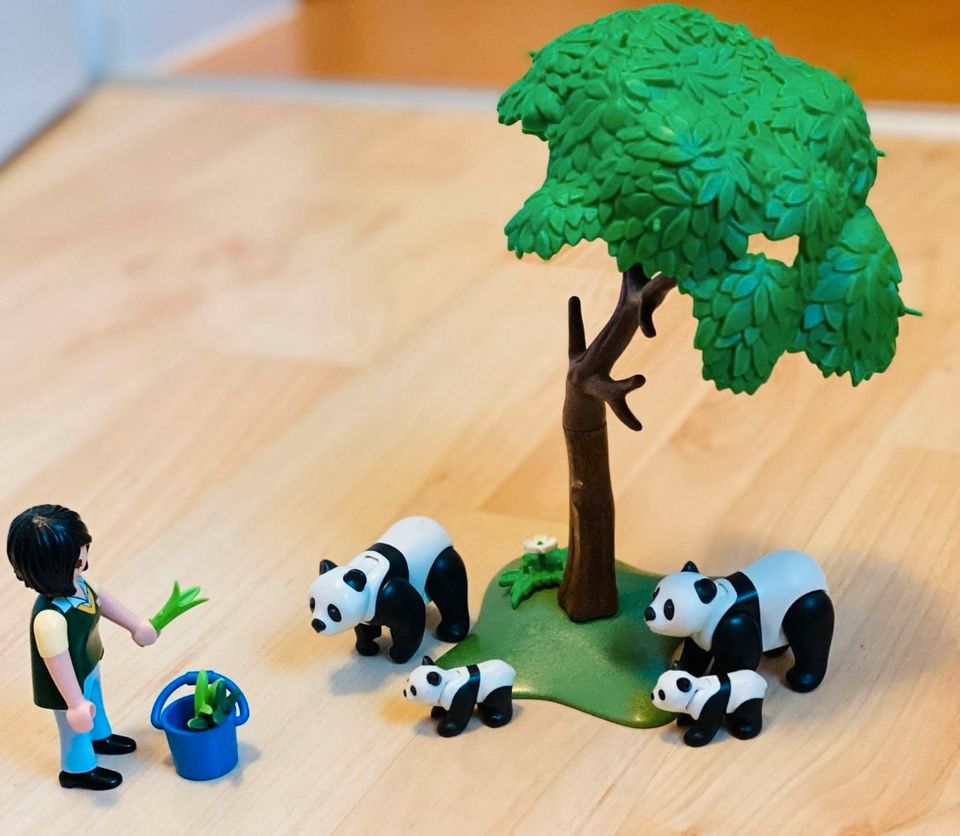 Playmobil Panda Pandas Zoo Tiere Tierpflegerin in Koblenz
