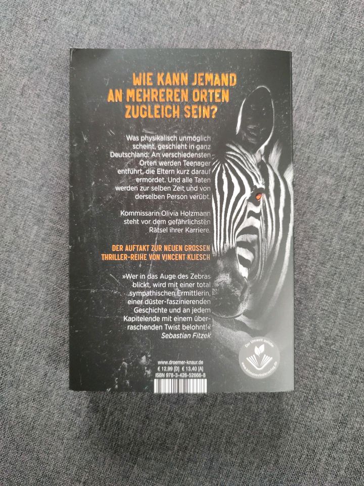 Vincent Kliesch: Im Auge des Zebras in Northeim