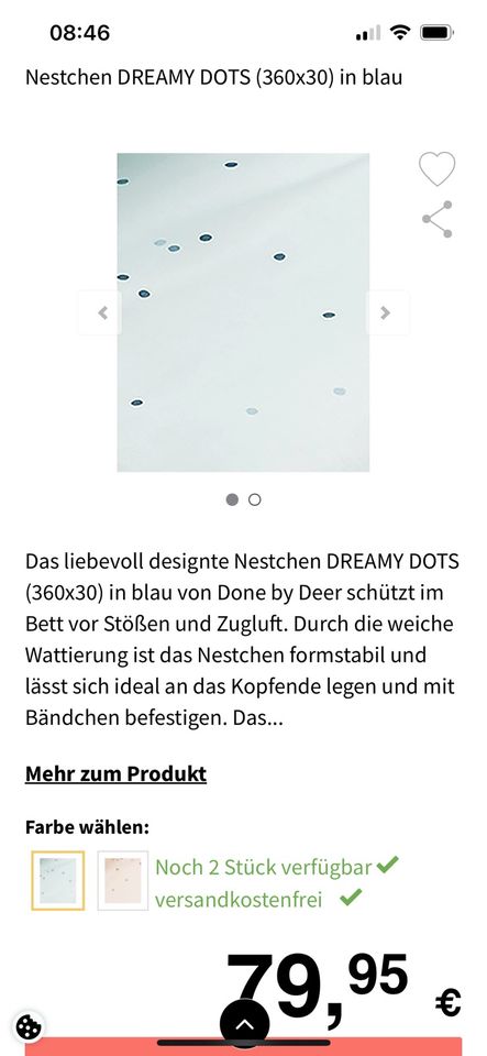 Große Bettumrandung von Done by Deer in Düsseldorf