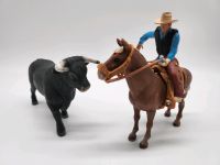 Schleich 41416 Rodeo Cowboy + 13875 Black Bull Stier Bayern - Theilenhofen Vorschau
