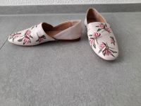 Zara Slipper Loafer Gr. 36 Rosa mit Blumenstickerei Baden-Württemberg - Steinheim Vorschau