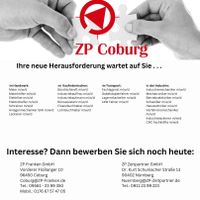 Mitarbeiter m/w/d im Handwerk / Transport / Industrie gesucht Bayern - Coburg Vorschau