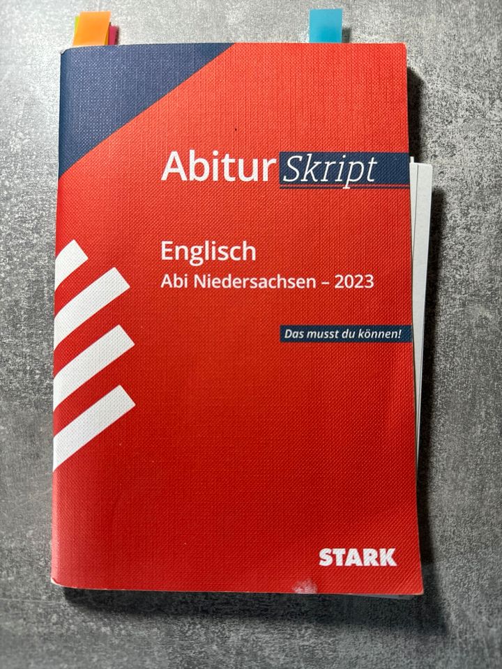 Abitur Script Stark Verlag ENGLISCH in Neu Wulmstorf