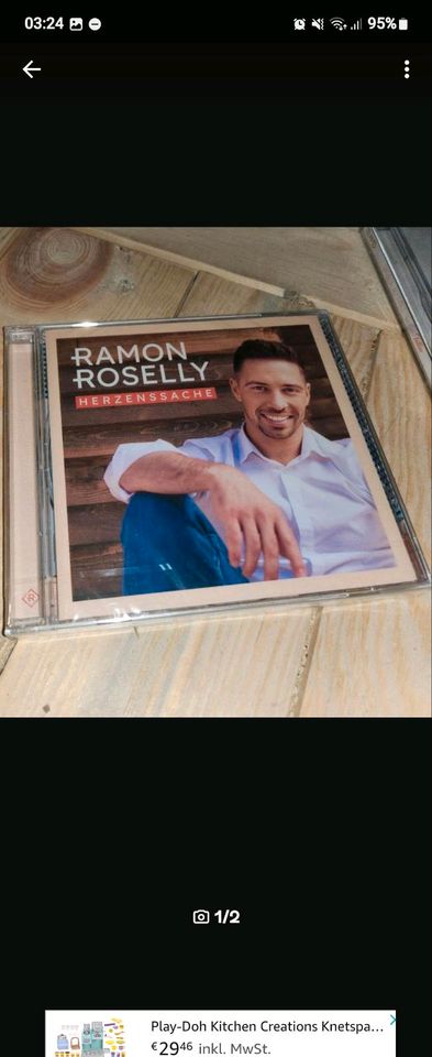 Ramon Roselly Herzenssache Neu CD Schlager Musik in Hanerau-Hademarschen