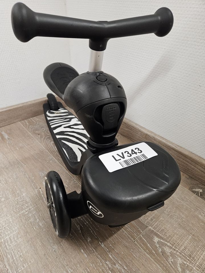 LV343 Scoot & Ride Highwaykick 1 Lifestyle zebra in Wermelskirchen