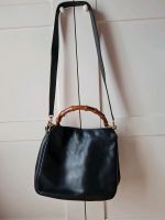 Gucci Tasche Umhängetasche Leder schwarz Bamboo Baden-Württemberg - Abtsgmünd Vorschau