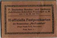 11 offizielle Feldpostkarten von 1912 Frankfurt Hessen - Hainburg Vorschau