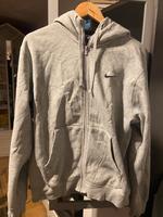 Nike Sweatjacke Zip Hoodie Club Fleece grau Gr. M München - Bogenhausen Vorschau
