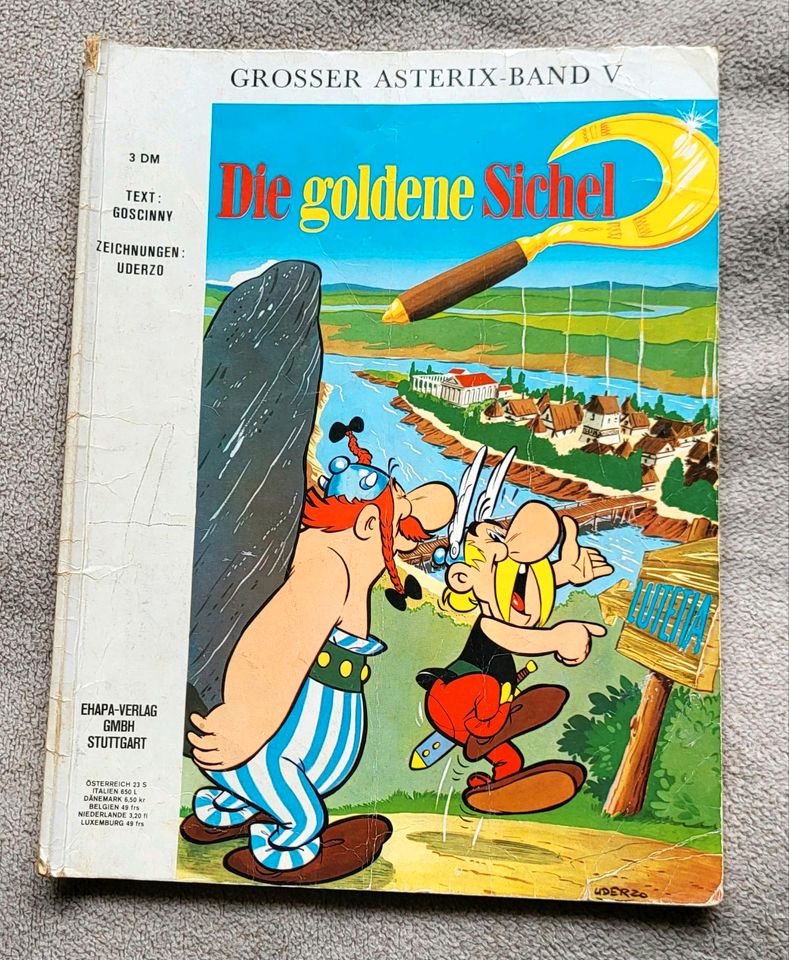 ASTERIX Band V: Die goldene Sichel (Ausgabe 1970) in Lemgo