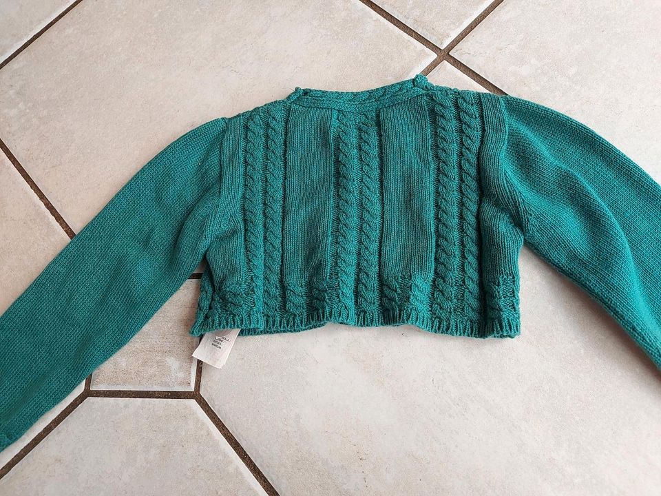 Süßes Kleidungsset aus Spanien, Bluse und Strickjacke in 92/98 in Rendsburg