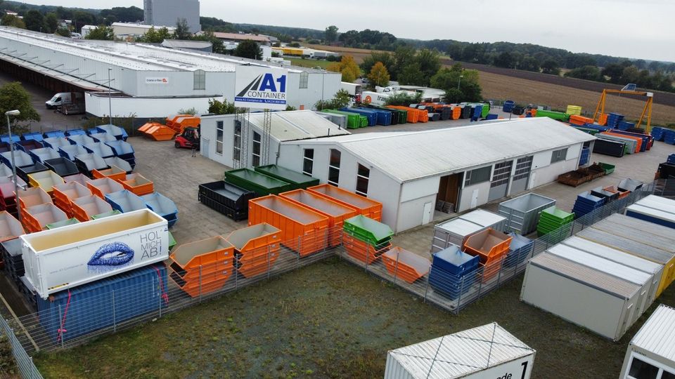 Stapelbehälter 8 m³ Spanten 500 Zurrösen 2011Tieforange in Harpstedt