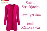 Suche Strickjacke pink 48/50/52 - XXL (Ernstings Family/Gina) Niedersachsen - Melle Vorschau