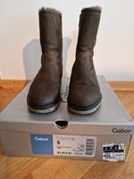 Gabor Lammfell Stiefel grün Gr. 5 (38) Niedersachsen - Wennigsen Vorschau