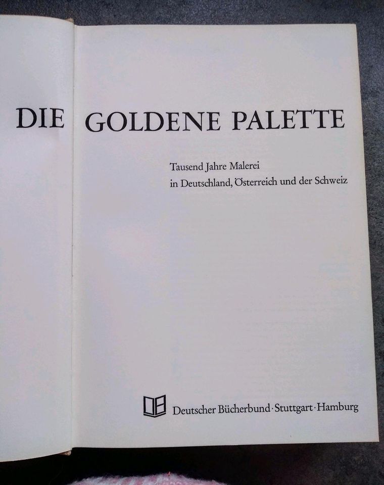 "Die goldene Palette" Tausend Jahre Malerei in Siefersheim