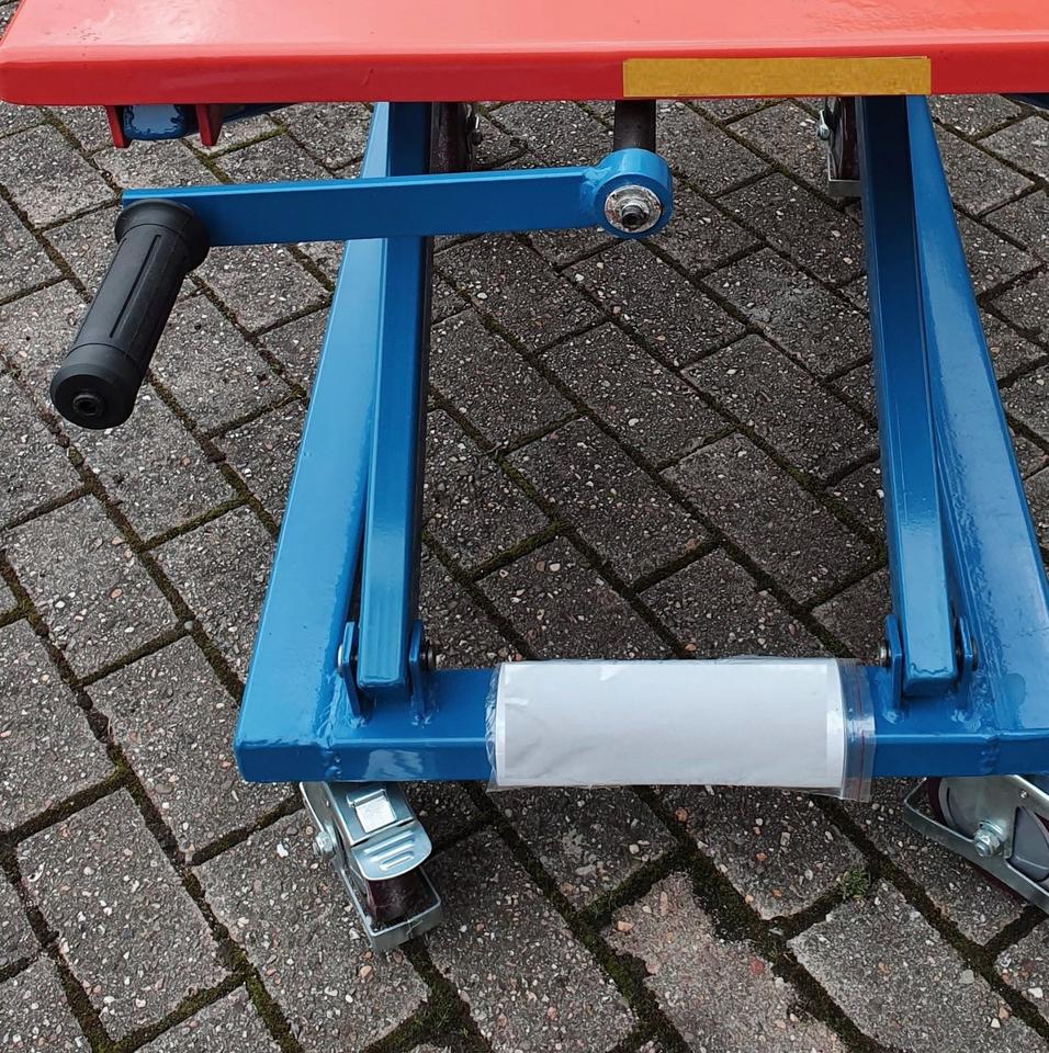 -57% 350Kg Scheren- Hubtischwagen Handkurbel Spindelhubtischwagen in Xanten