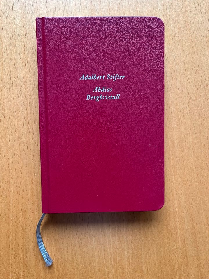 Adalbert Stifter „Abdias“/„Bergkristall“, gebunden, wie neu in Landau in der Pfalz