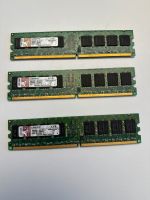 3 mal 1GB KINGSTON KVR533D2N4 // DDR2 Baden-Württemberg - Rickenbach Vorschau