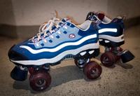 Rollschuhe Gr.40 Sneaker / 4Wheelers von SKETCHERS Bayern - Fürstenfeldbruck Vorschau