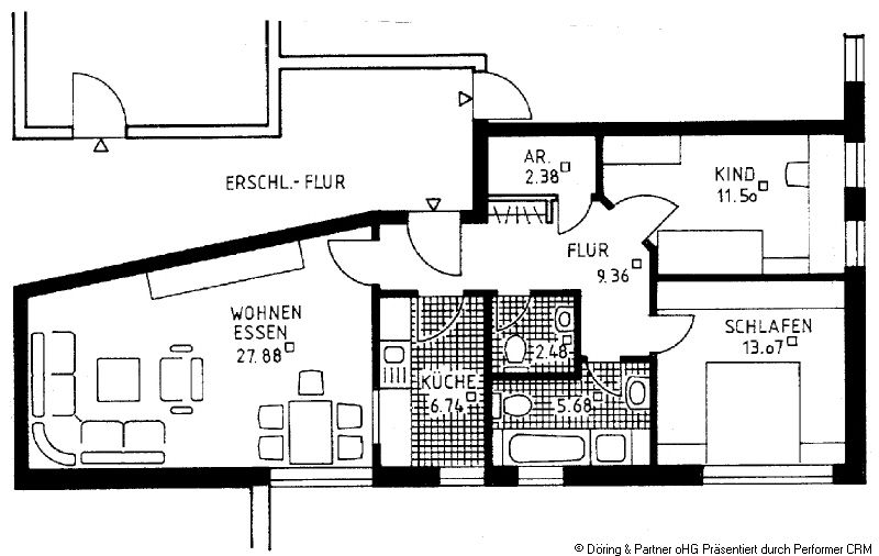 GERA: 3 - Zimmer Mietwohnung mit Personenaufzug in attraktivem Wohnobjekt in Gera-Debschwitz ! in Gera