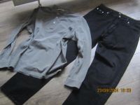 He Jeans von Boss schwarz 34-34 lange Beine und ein Shirt gr 54 Sachsen-Anhalt - Magdeburg Vorschau